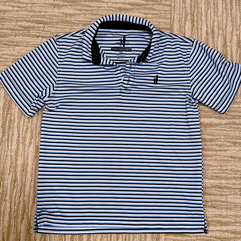 Size 10 Johnnie-O Boys Performance Polo